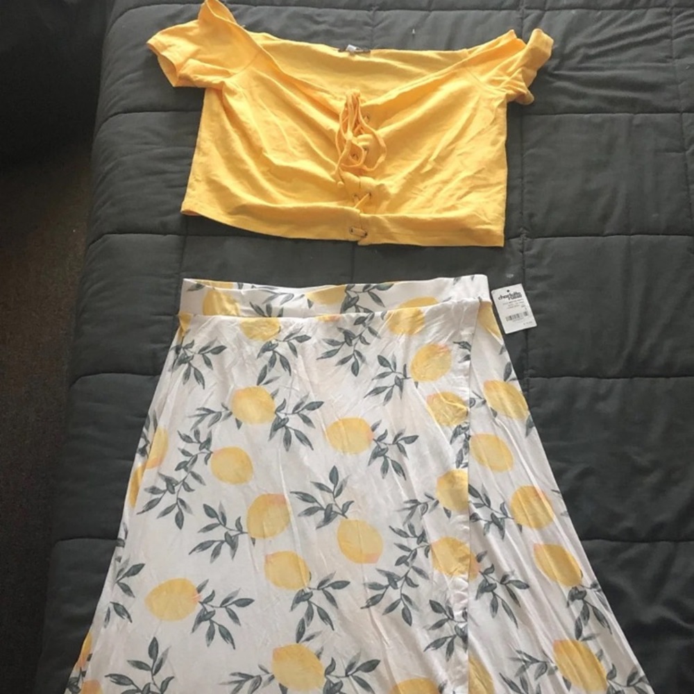 Top with skirt